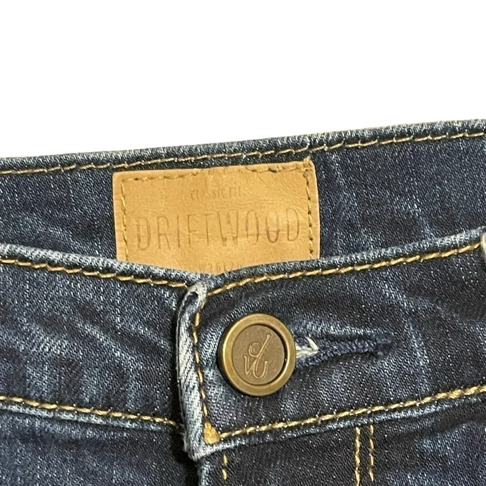 Driftwood classic fit  Jeans Candace Straight Denim Stretch women’s size 26